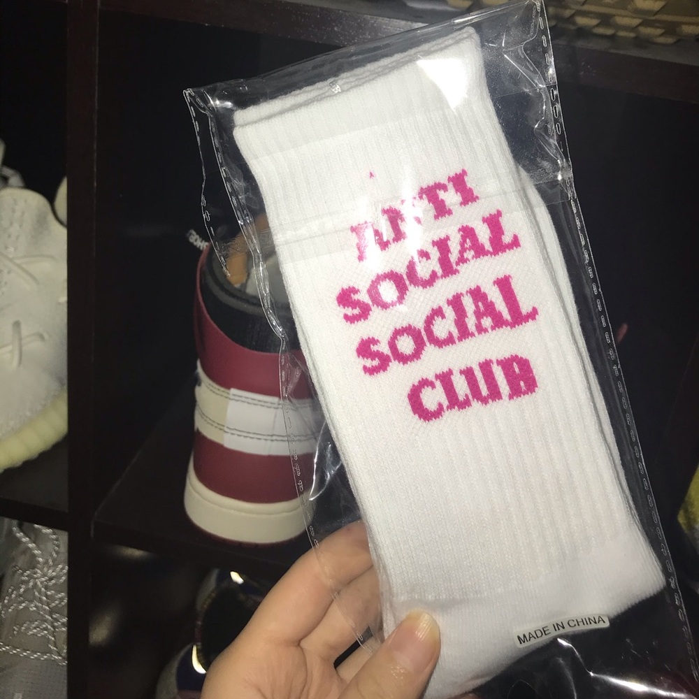 Anti social social sock